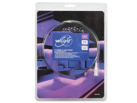 KIT avec bande LED et alimentation Ultraviolette 300 LEDs 5 m 12V - Vellight
