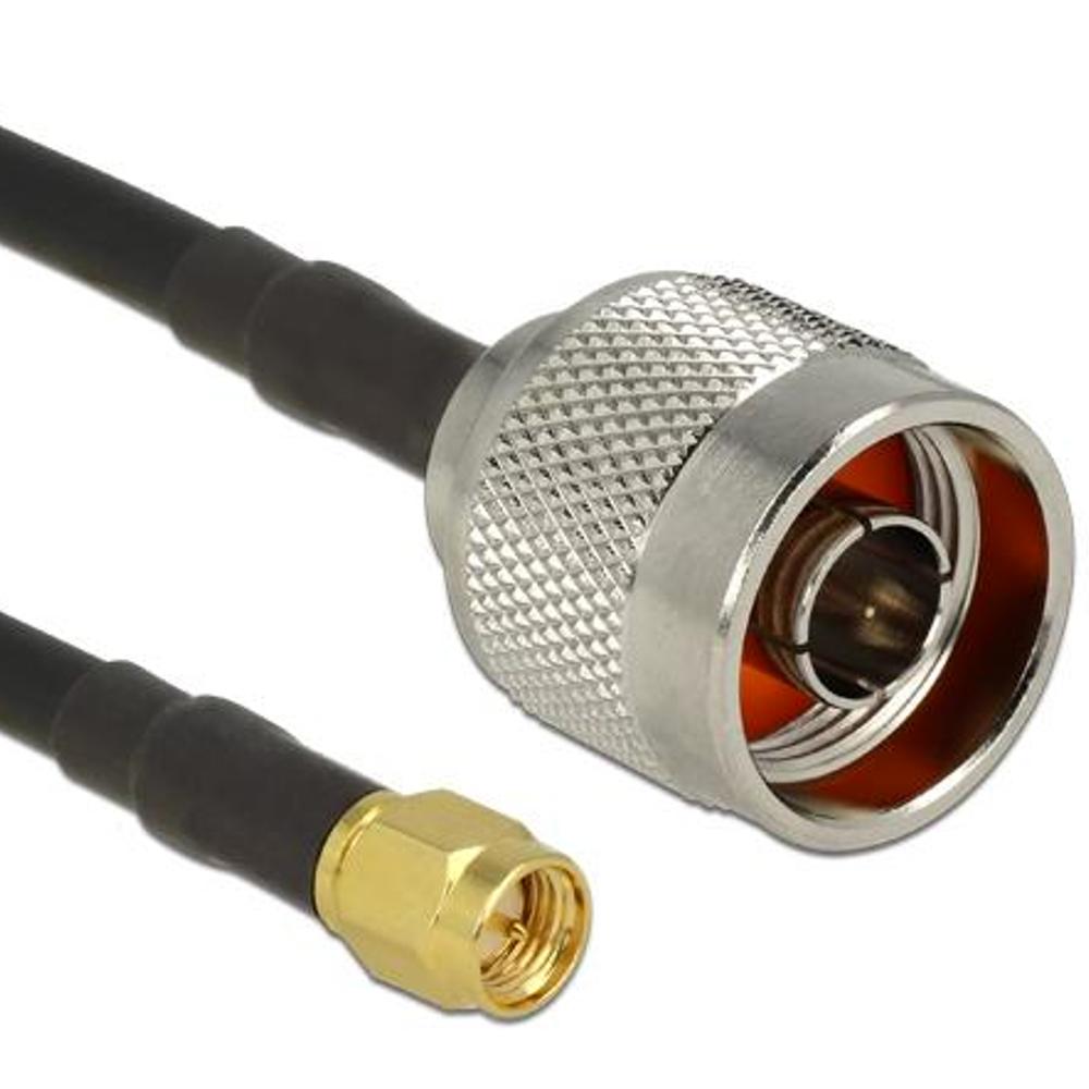 Delock Antennenkabel N Stecker > SMA Stecker CFD200 7,5 m low loss - Delock