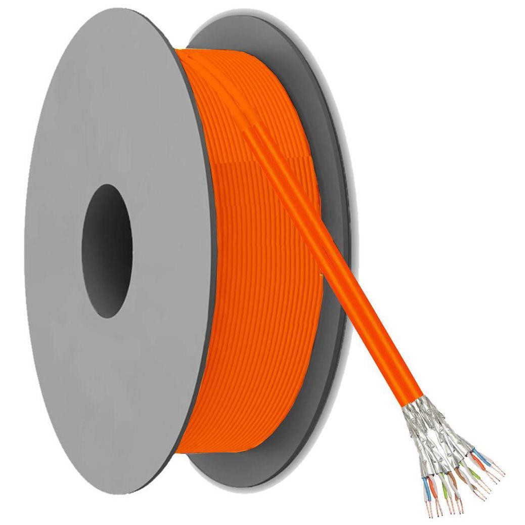 Cat 7 S/FTP netwerkkabel per rol - Goobay