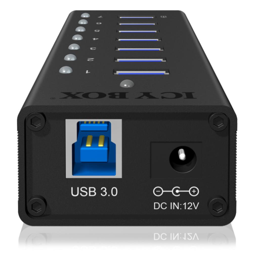 Concentrateur USB 3.0 répartiteur USB Type C USB 3.0 HUB 7 Ports