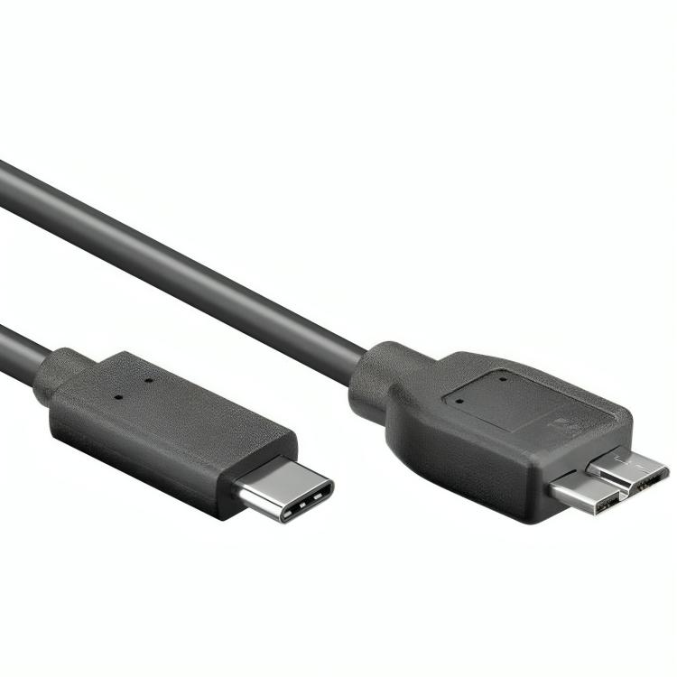 USB 3.1 (10Gbps) USB-C till USB-B-kabel - 1 m