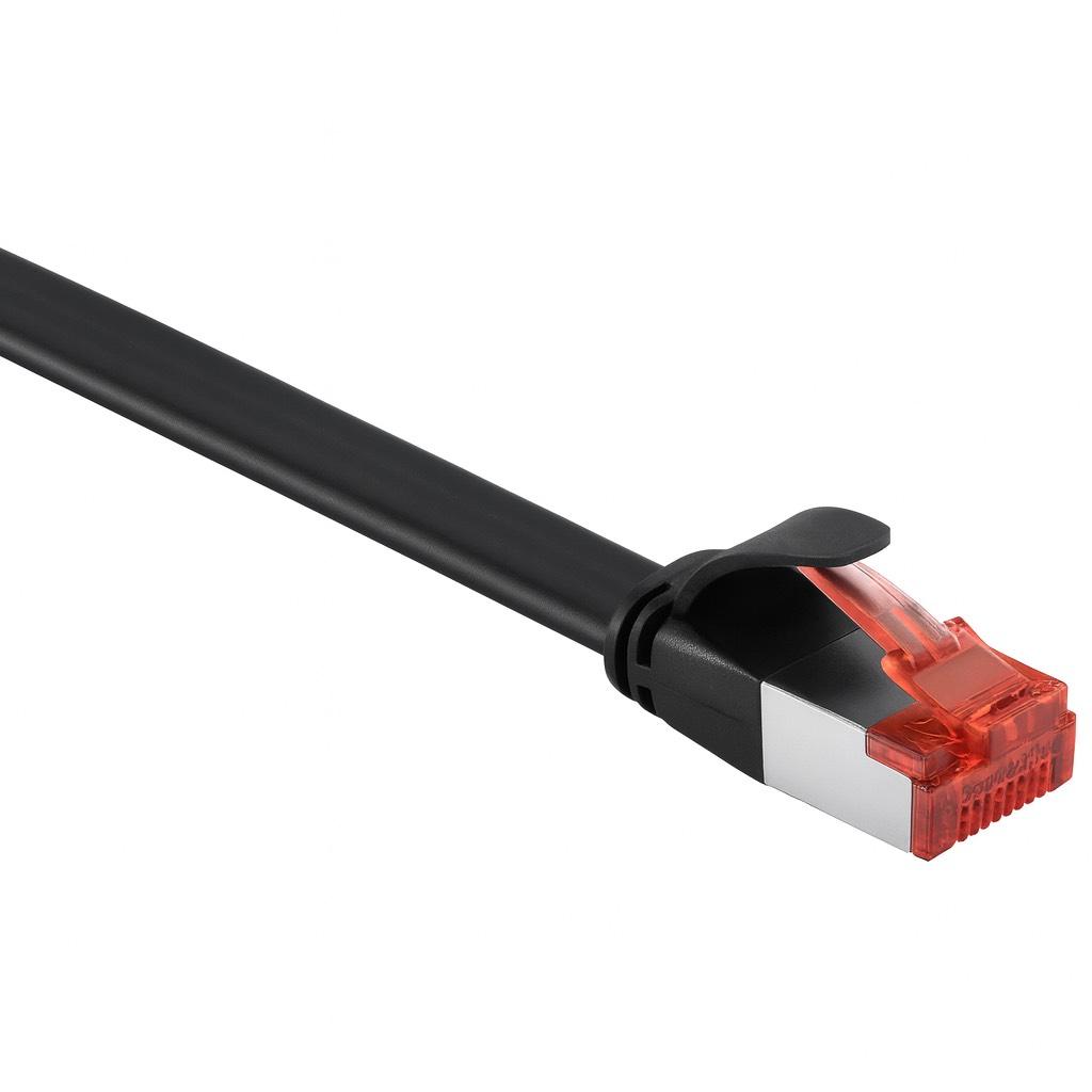 Cat 7 Ethernet Kabel 1 Meter Wit - U/FTP RJ45 Netwerkkabel Voor 10Gbps En Gigabit Internet