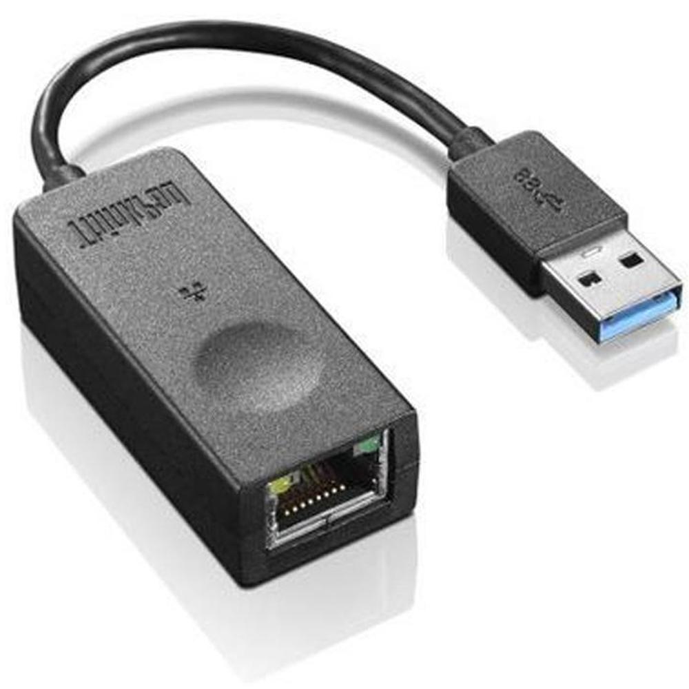 Carte réseau - Adaptateur réseau USB - LAN - Adaptateur Fast Ethernet USB,  Version : USB 3.0 - SuperSpeed, Connexion 1 : USB A mâle, Connexion 2 :  RJ45 femelle, Compatibilité : Windows, Vitesse max. Vitesse : 1000 Mb/s.