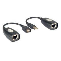 Verlenger via UTP USB A naar RJ45 - USB 1.1 - Techly