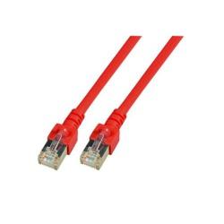 RJ45 Patchcable SF/UTP,Cat.5e 0.5m red, moulded - EFB