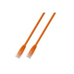 RJ45 Patchcable U/UTP,Cat.5e 1.0m, orange