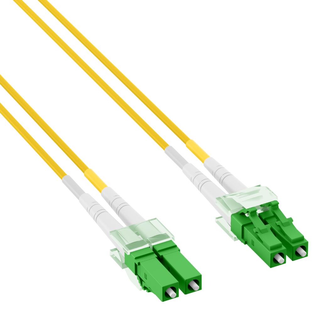 Glasvezel kabel - LC/APC - LC/APC - OS2