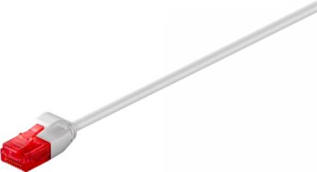 CAT 6, U/UTP Slim cable, CU, (grey) To connect network components - Goobay