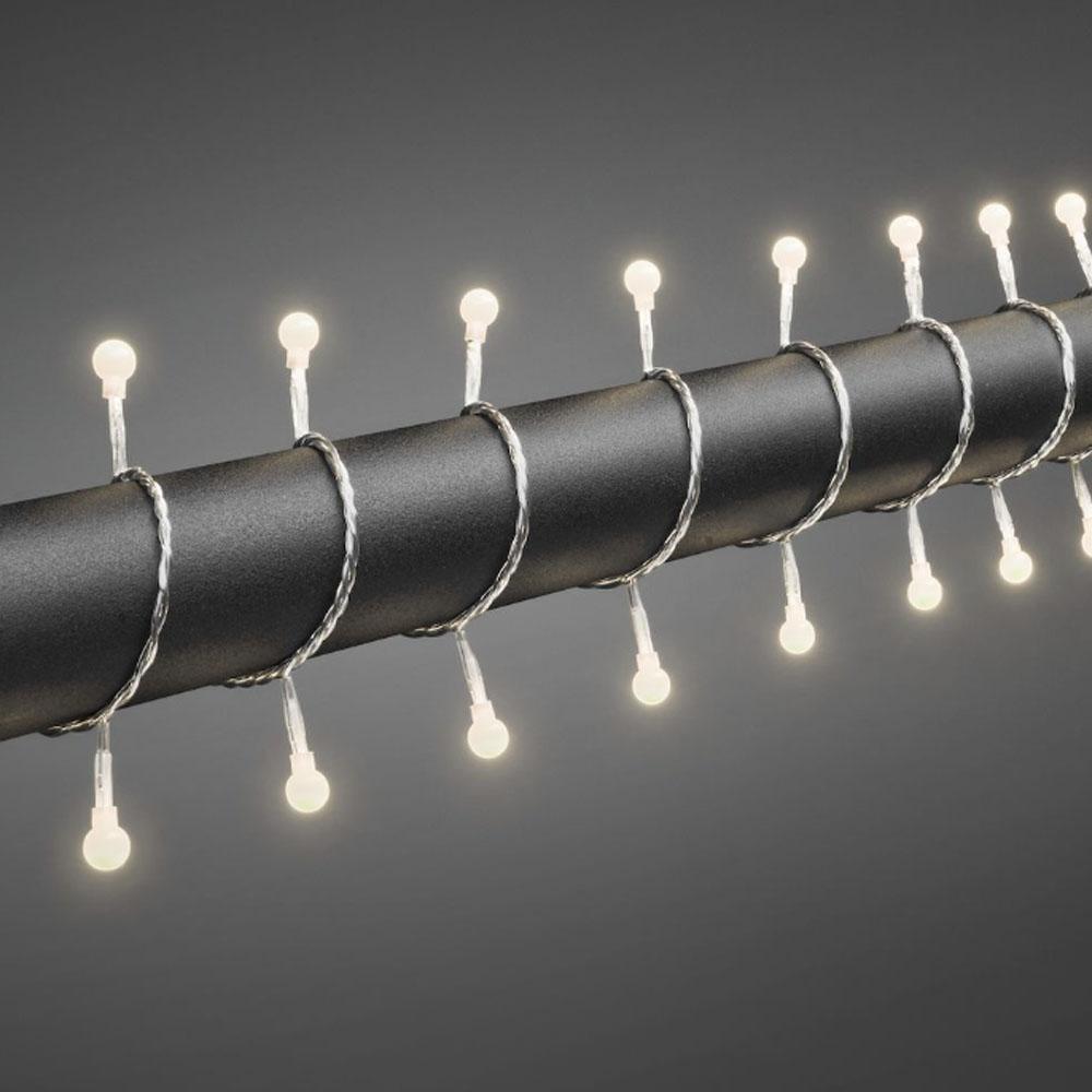 Konstsmide guirlande lumineuse avec 10 ampoules caoutchouc extra