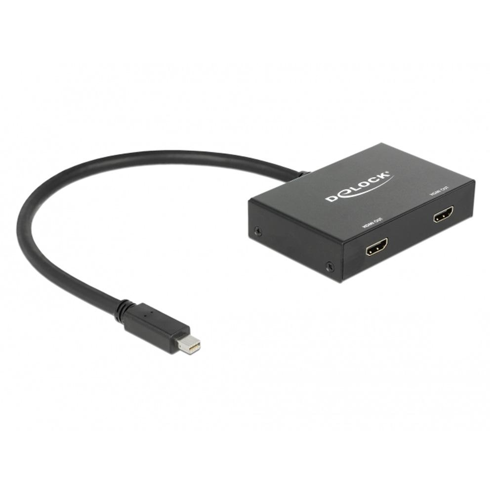 4K mini DisplayPort naar HDMI splitter - Delock