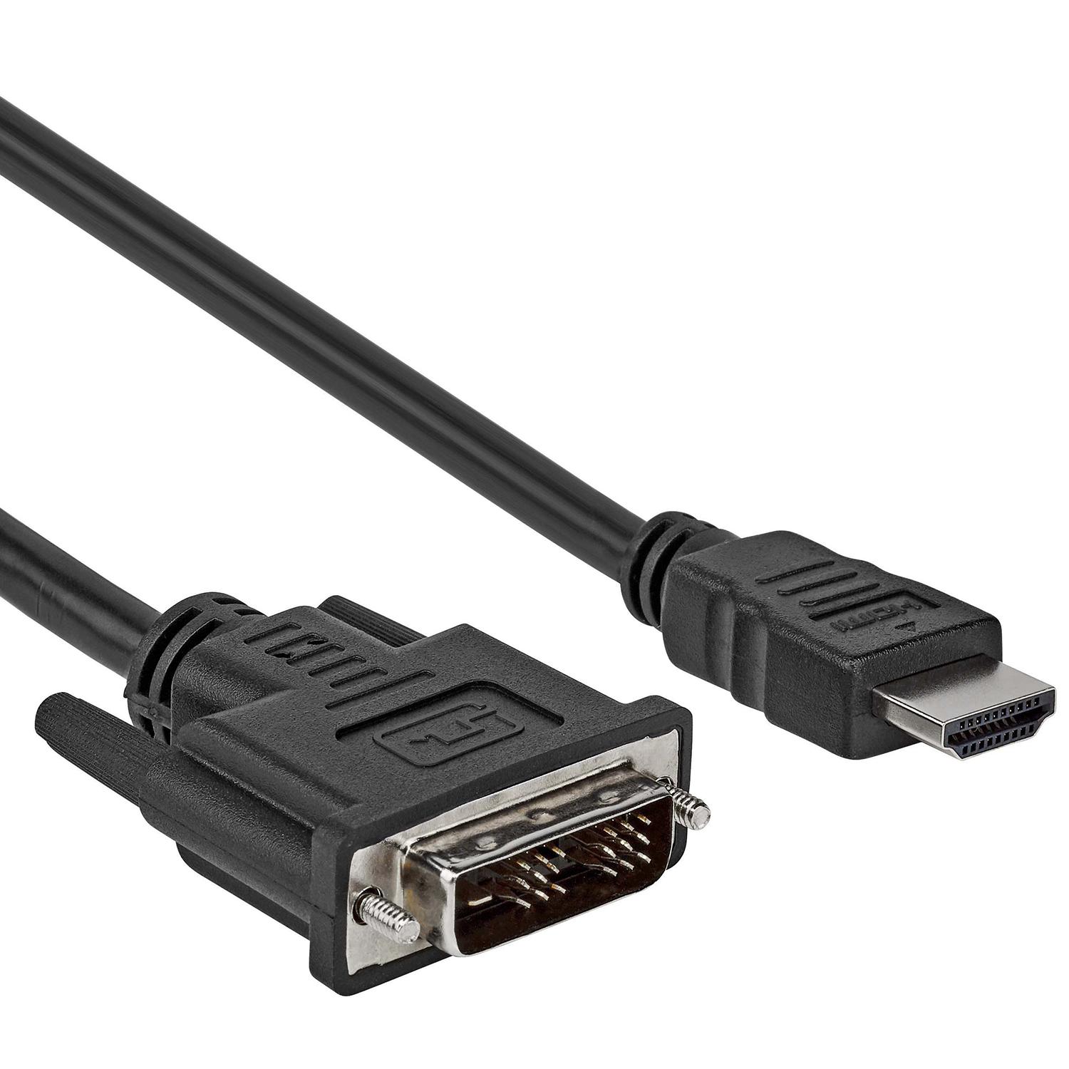 HDMI - DVI kabel - 0.5 meter - Allteq