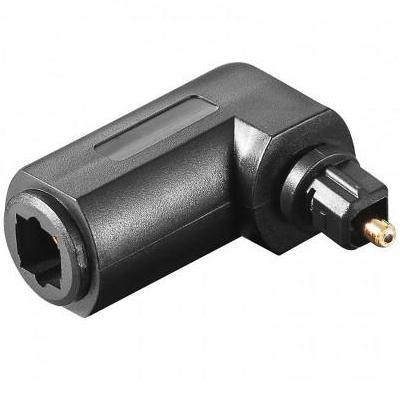 Optische Audio verloopstekker - Toslink en spdif - Allteq - diameter 14.1 mm