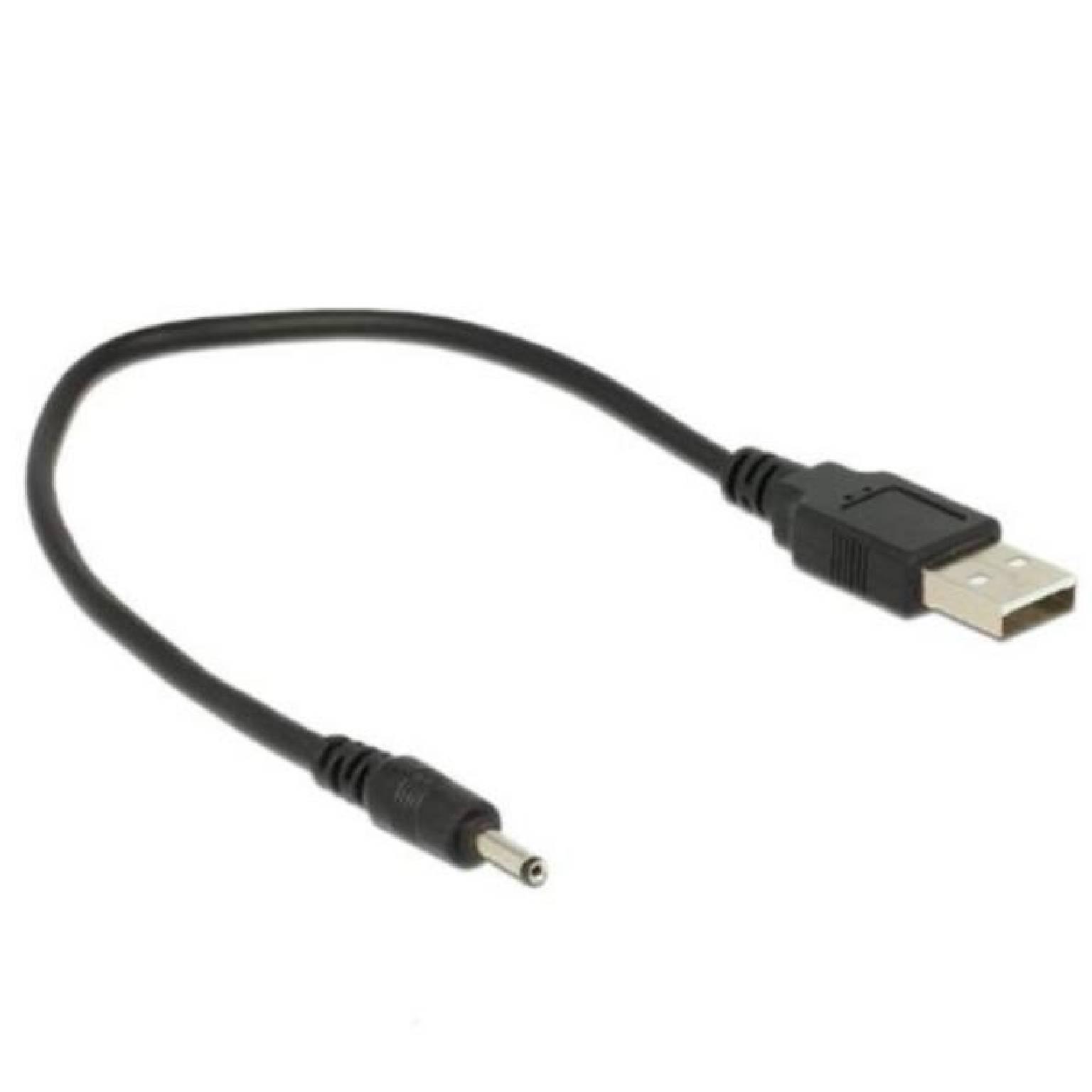 Câble d'alimentation 5V USB type A mâle pour pinces crocodile de 2
