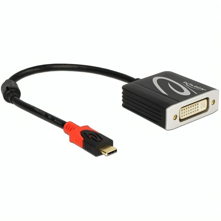 Adaptateur USB C vers DVI - Version : 3.2 Gen 1x1 Connexion 1