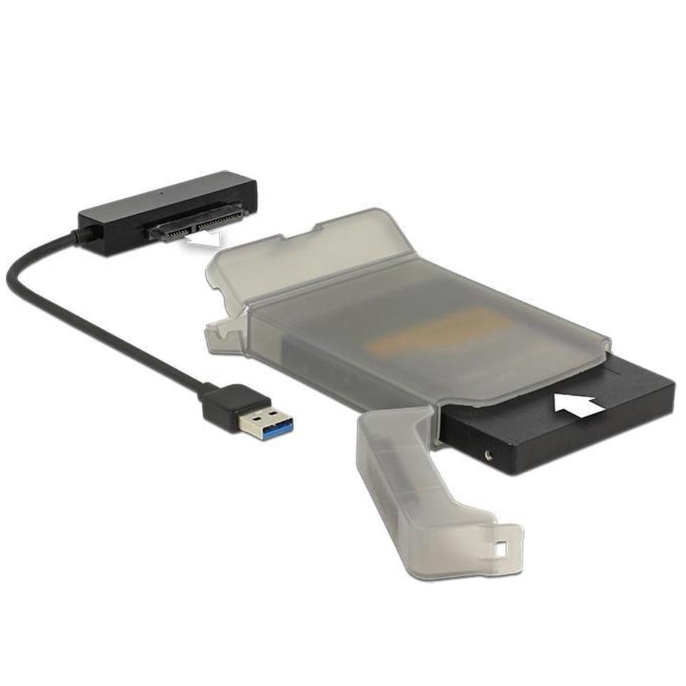 Boîtier eSATAp/USB 3.0 pour HDD/SSD SATA - Boîtiers de disque dur