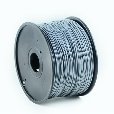Filament PLA en plastique pour imprimante 3D, diamètre 1,75 mm, argent - Gembird3