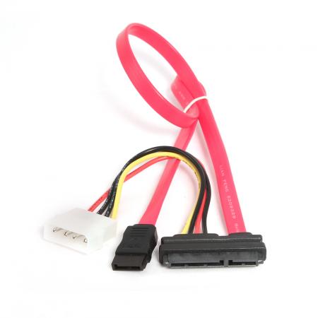Serial ATA III Data en Stroom Kombikabel - CableXpert