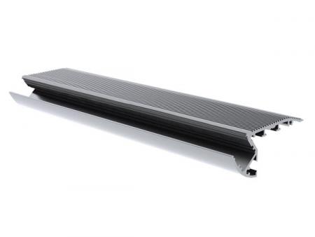 ALU STAIR ALUMINIUMPROFIEL VOOR LED STRIP TREPPEN GEANODISEERD ALUMINIUM - LEDsON