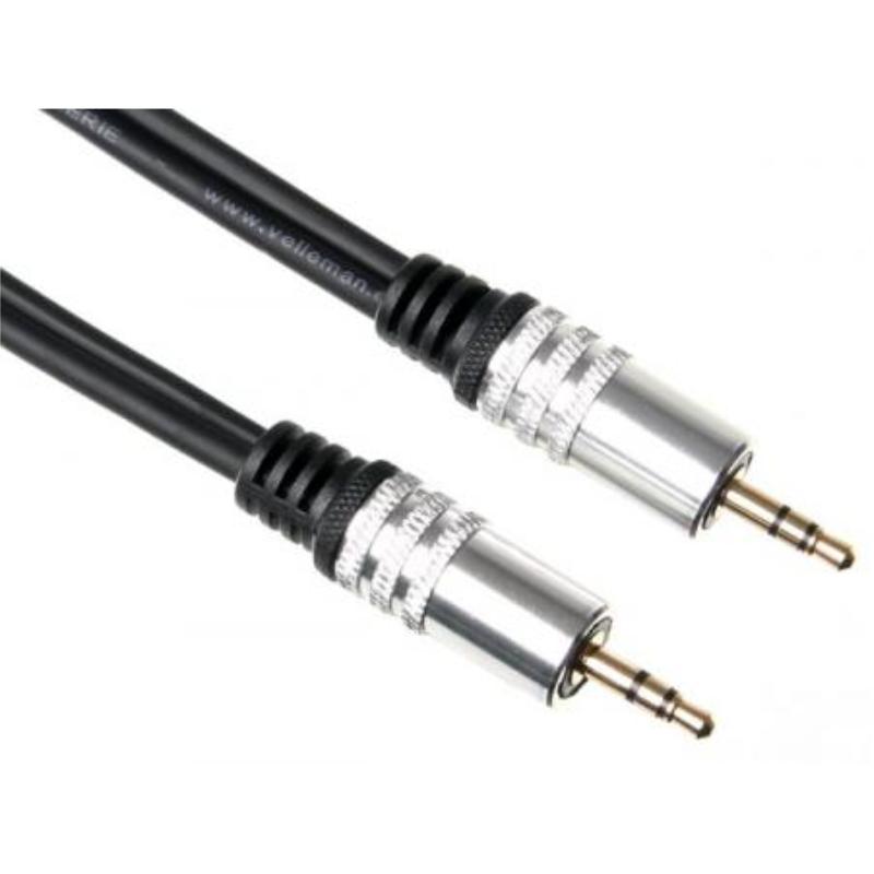 Câble audio Jack 3.5 mm stéréo mâle/mâle (2.5 mètres) (N/A) - Achat Câbles  audio Générique pour professionnels sur