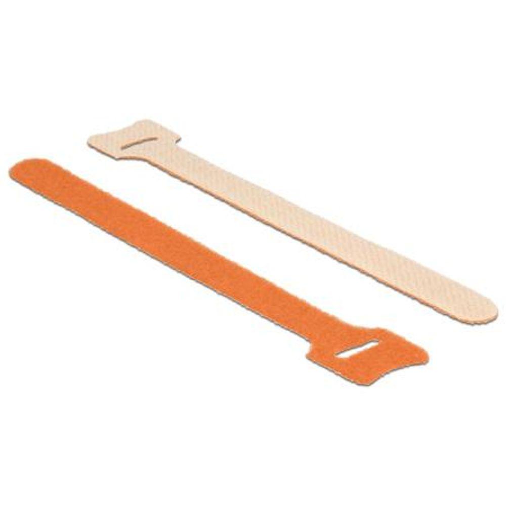 Klittenband - 200 mm - Oranje - Delock