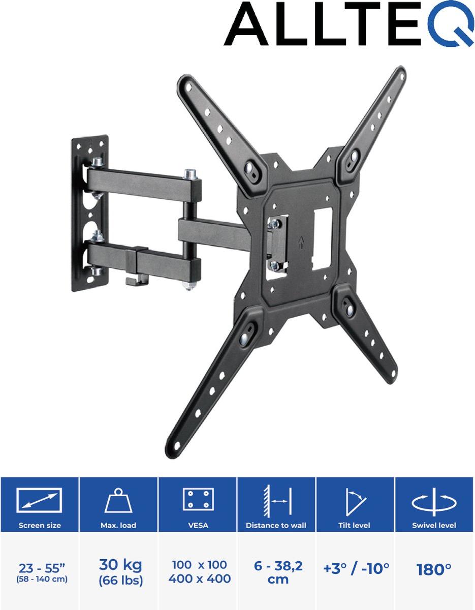 TV beugel 23 - 50 inch - Draaibaar/Kantelbaar