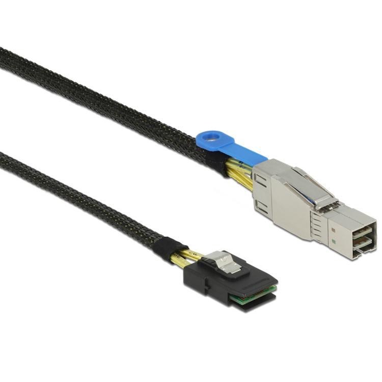 Delock Kabel Mini SAS HD SFF-8644 > Mini SAS SFF-8087 1 m