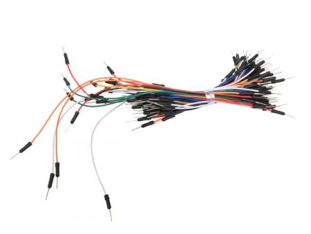 65x Draadbruggen set male naar male voor prototyping en Arduino
