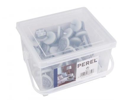 BOUTONS EN FEUTRE - 80 pces. - Perel