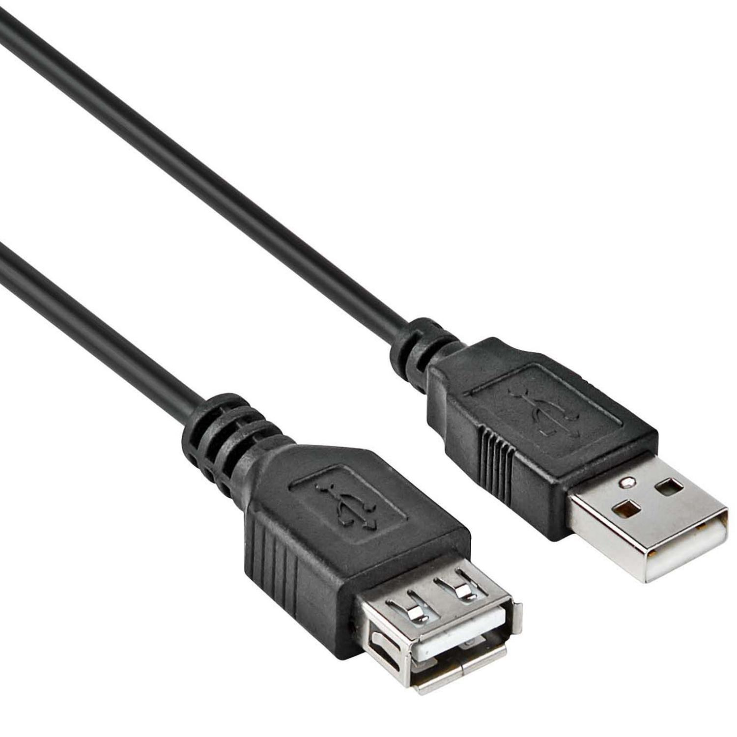 USB 2.0 verlengkabel - Allteq
