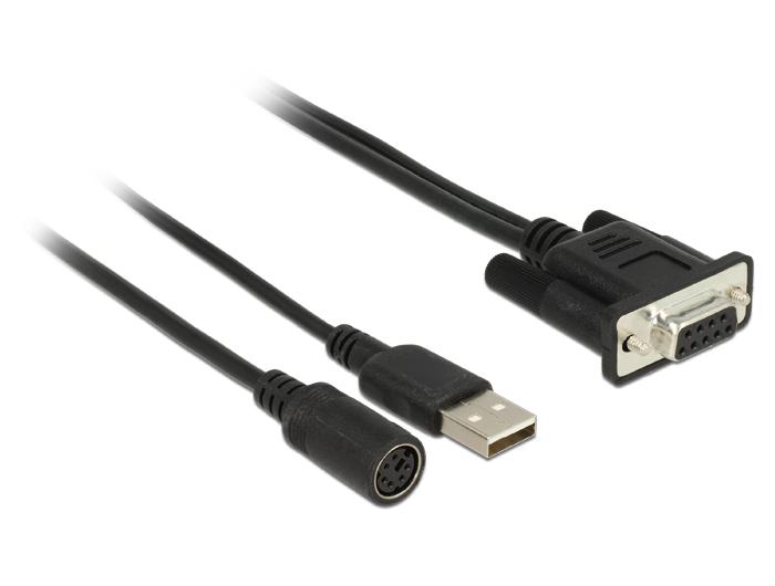 Navilock-aansluitkabel MD6 serieel > D-SUB 9 serieel voor GNSS-ontvanger - Navilock