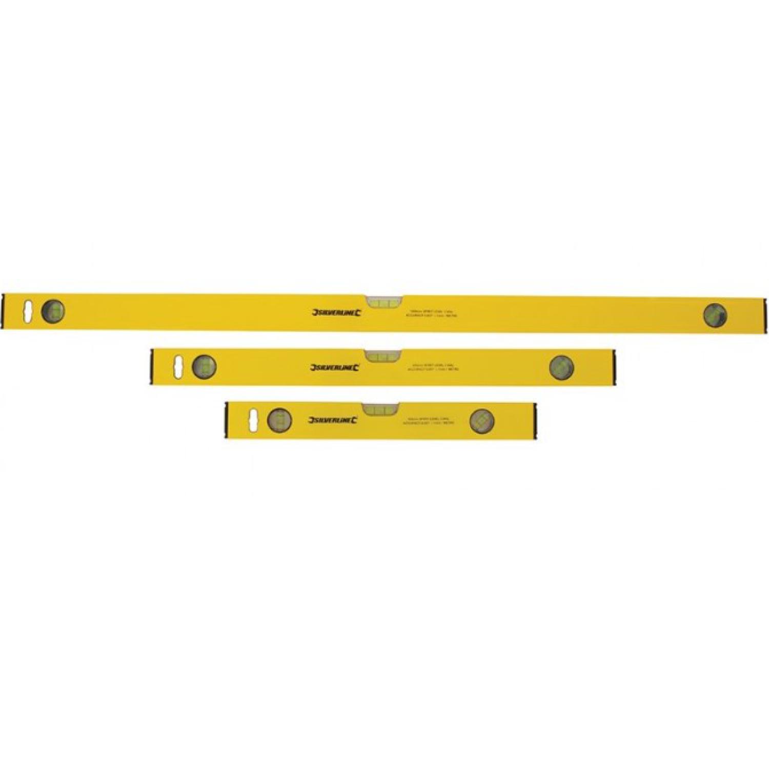 Waterpas - 3-delig - Silverline