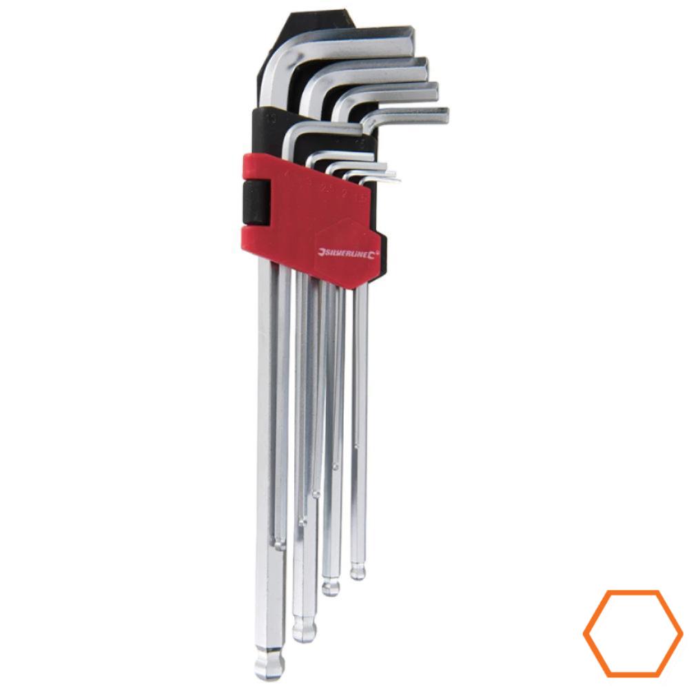 Inbussleutel set - Silverline