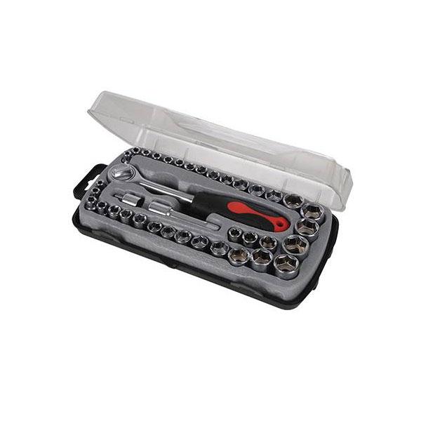 39-delige compacte doppen set - Silverline