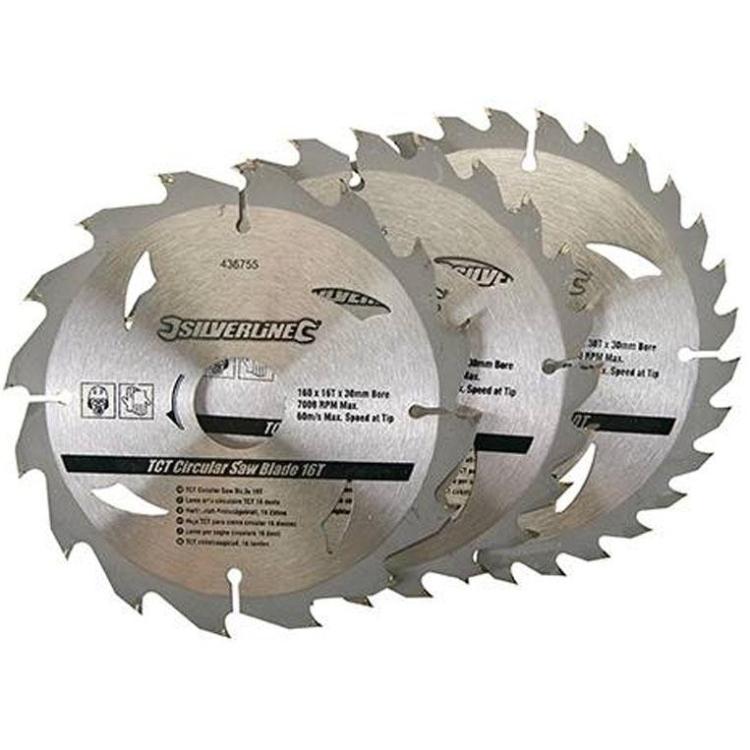 Cirkelzaagblad set - Silverline