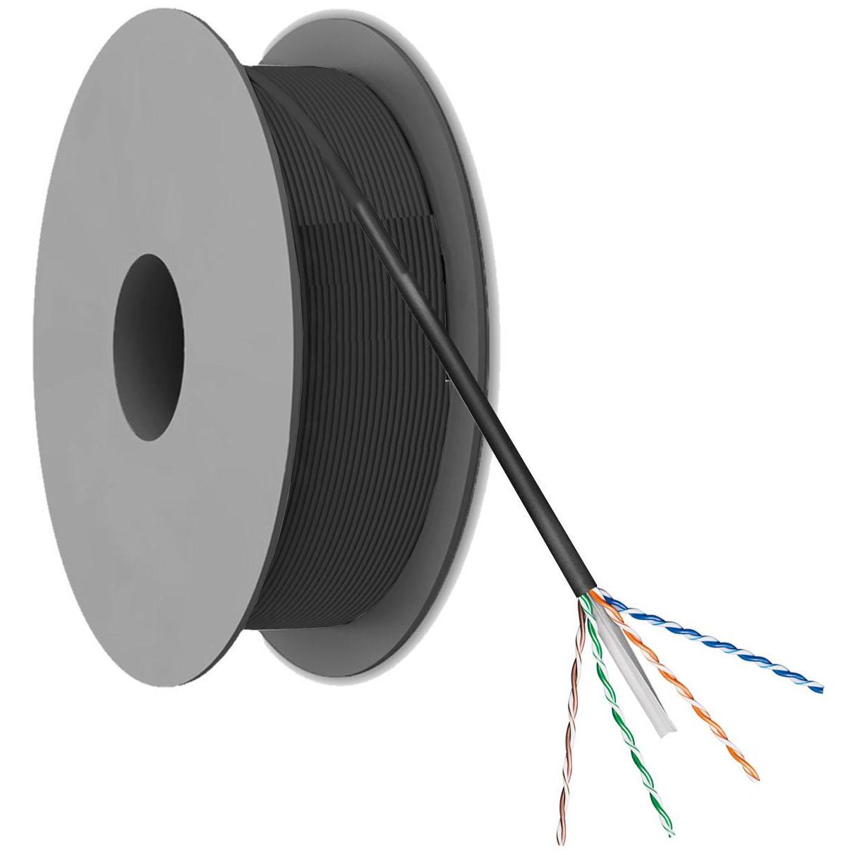Cat 6 UTP Buiten netwerkkabel per rol