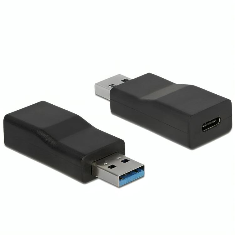 USB verloopstekker - Zwart - Delock
