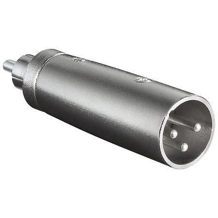 XLR Verloopstekker 3 polig - Goobay