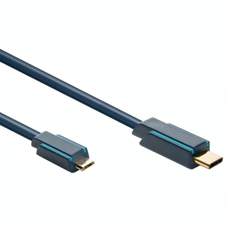 USB C naar USB B micro kabel - Clicktronic