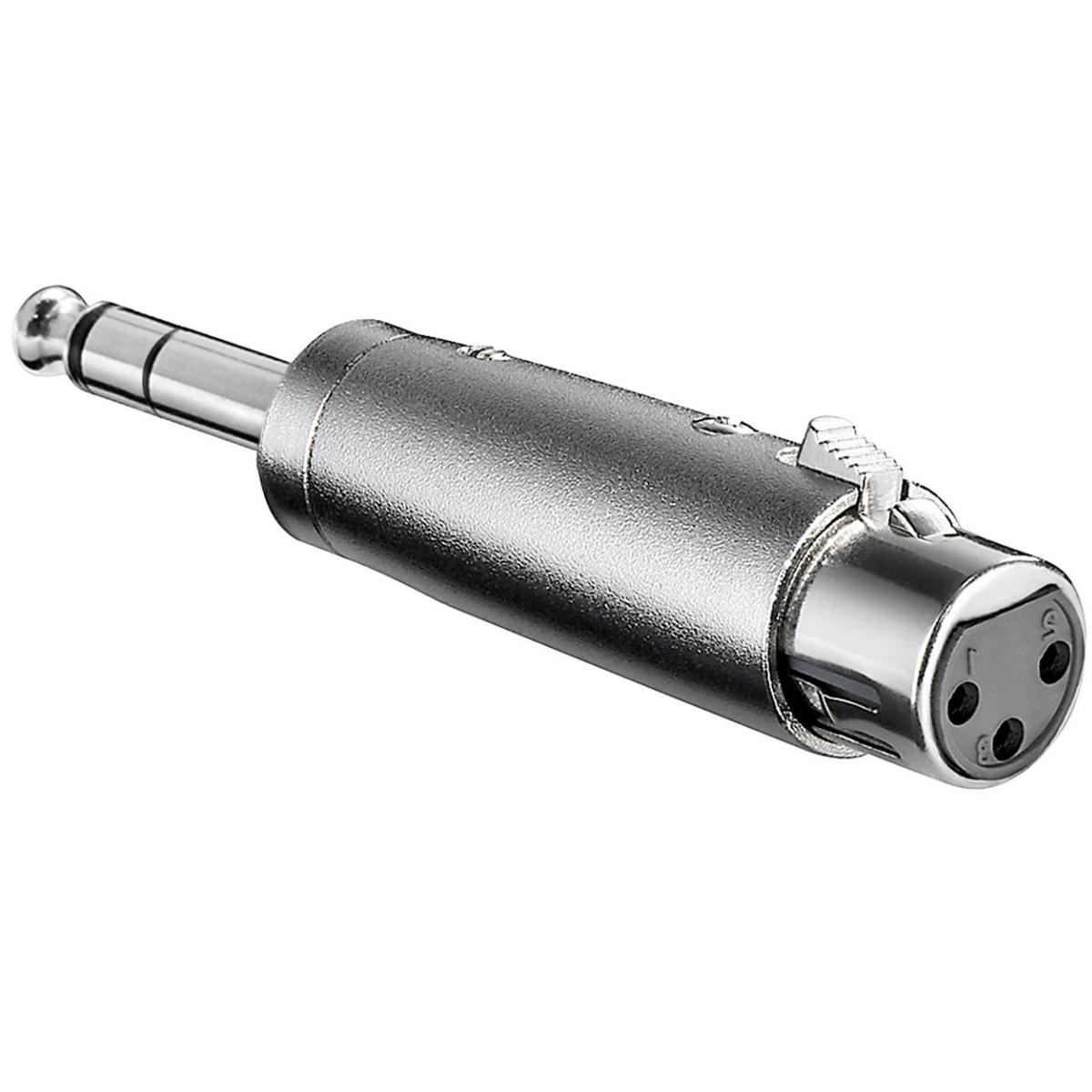 XLR Verloopstekker 3 polig - Goobay