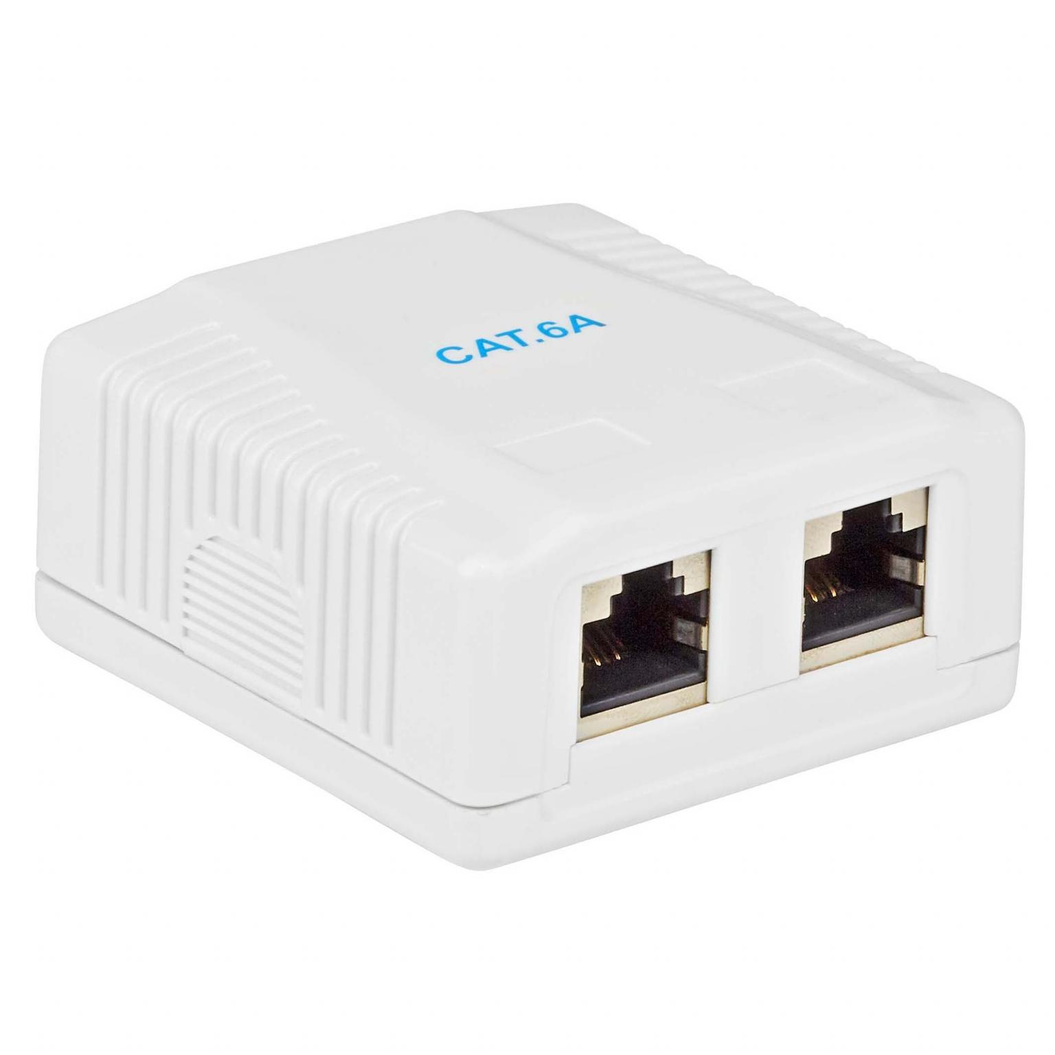 Cat 6a /Cat 7 wandcontactdoos - Allteq