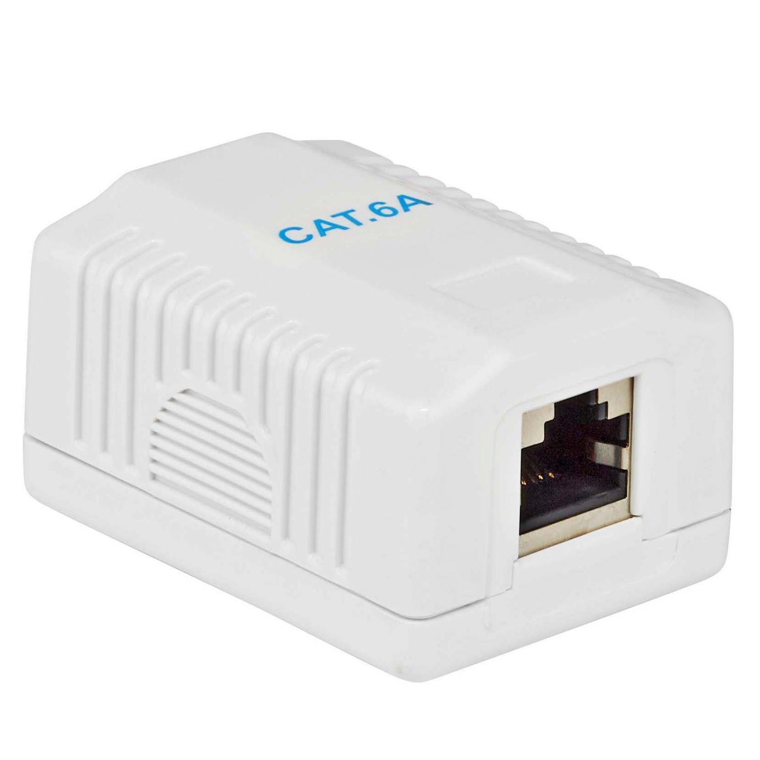 Cat 6a /Cat 7 wandcontactdoos - Allteq
