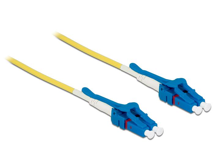 Delock Kabel Lichtwellenleiter LC > LC Singlemode OS2 Uniboot 1 m - Delock