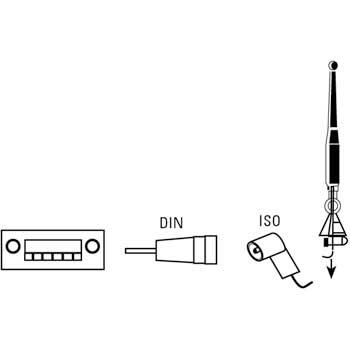 Antenne St.150-Antennekop.50 Ohm - Hama