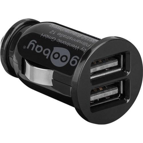 USB A autolader - 3100 mA - Goobay