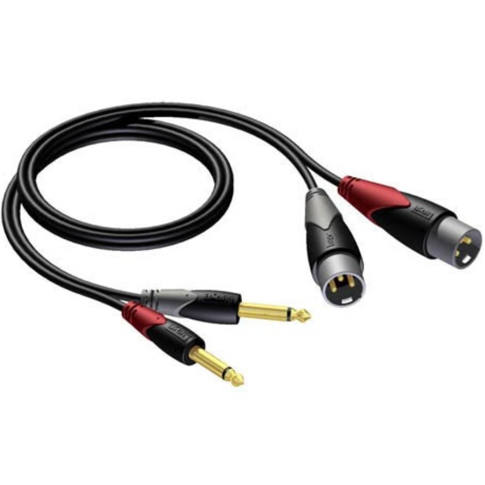 Jack - XLR kabel - Procab