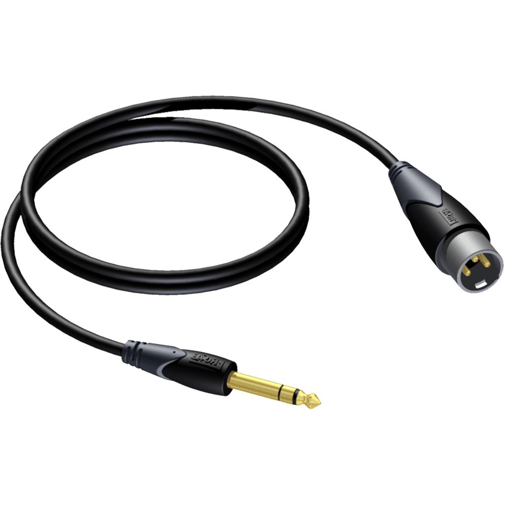 Jack - XLR kabel - Gebalanceerd - Procab