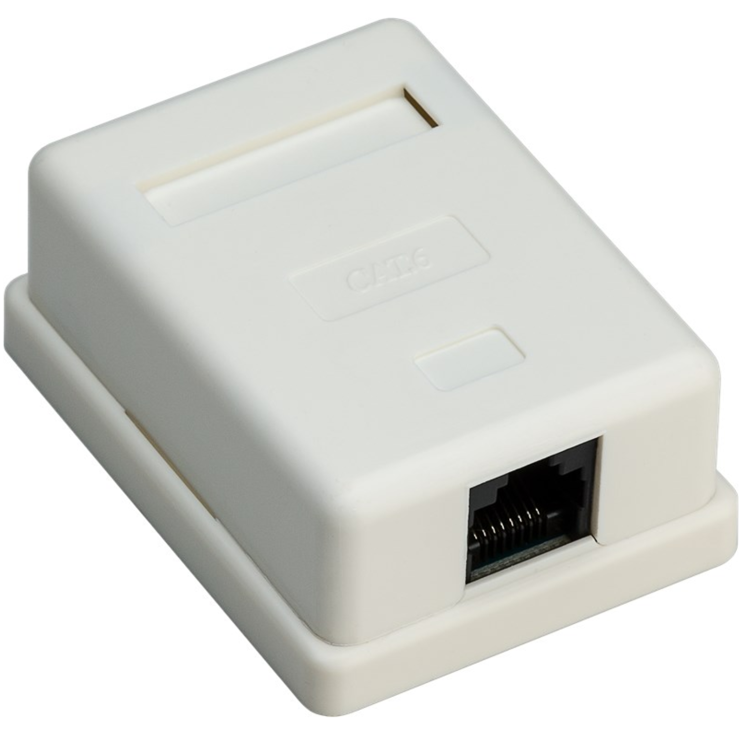 Cat 6 wandcontactdoos - Opbouw - Goobay