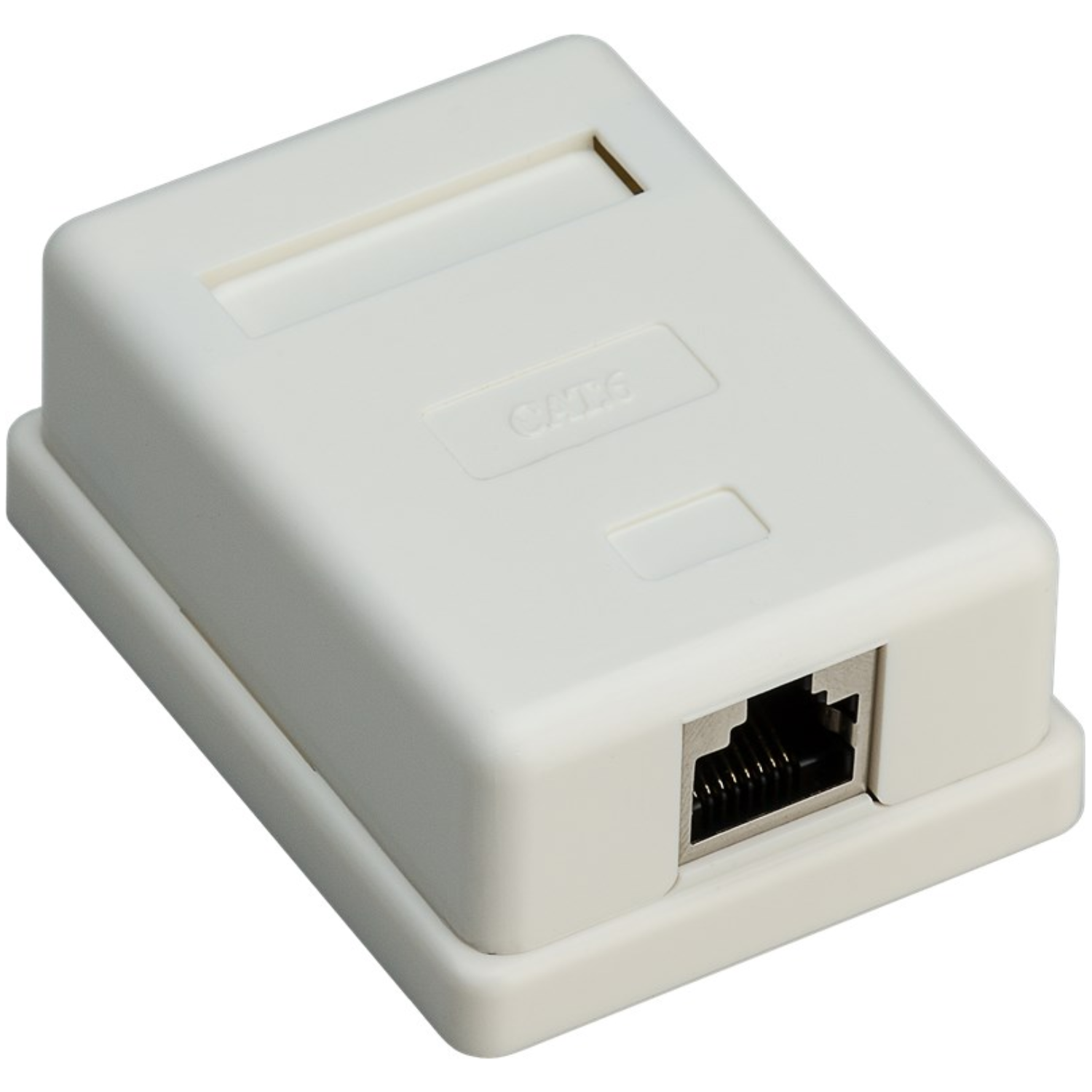 Cat 6 wandcontactdoos - Opbouw