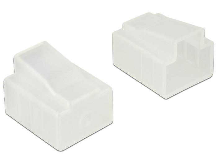 Delock Bouchon anti-poussière pour connecteur RJ45 10 pièces transparent - Delock