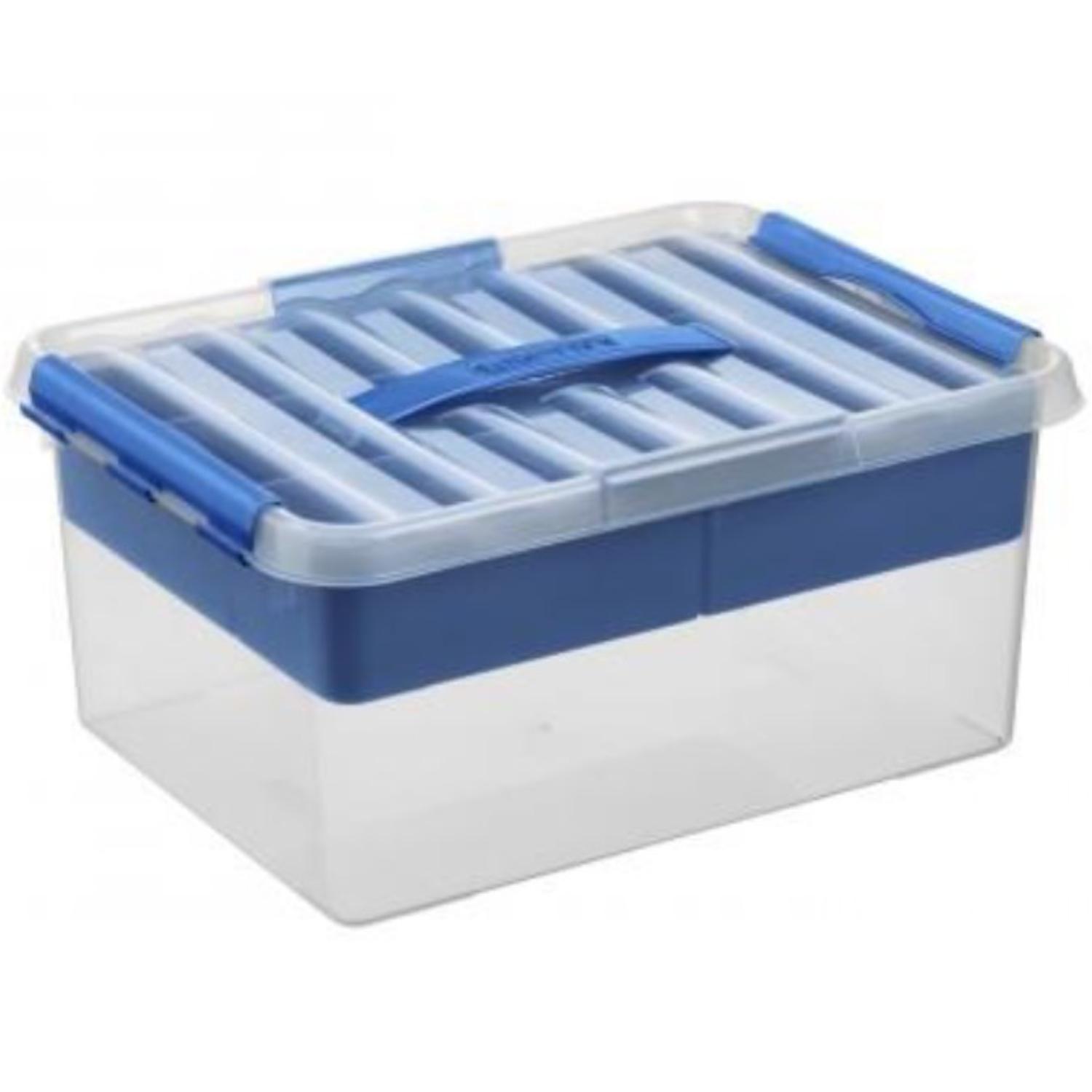 Opbergdoos - Blauw - Q-line